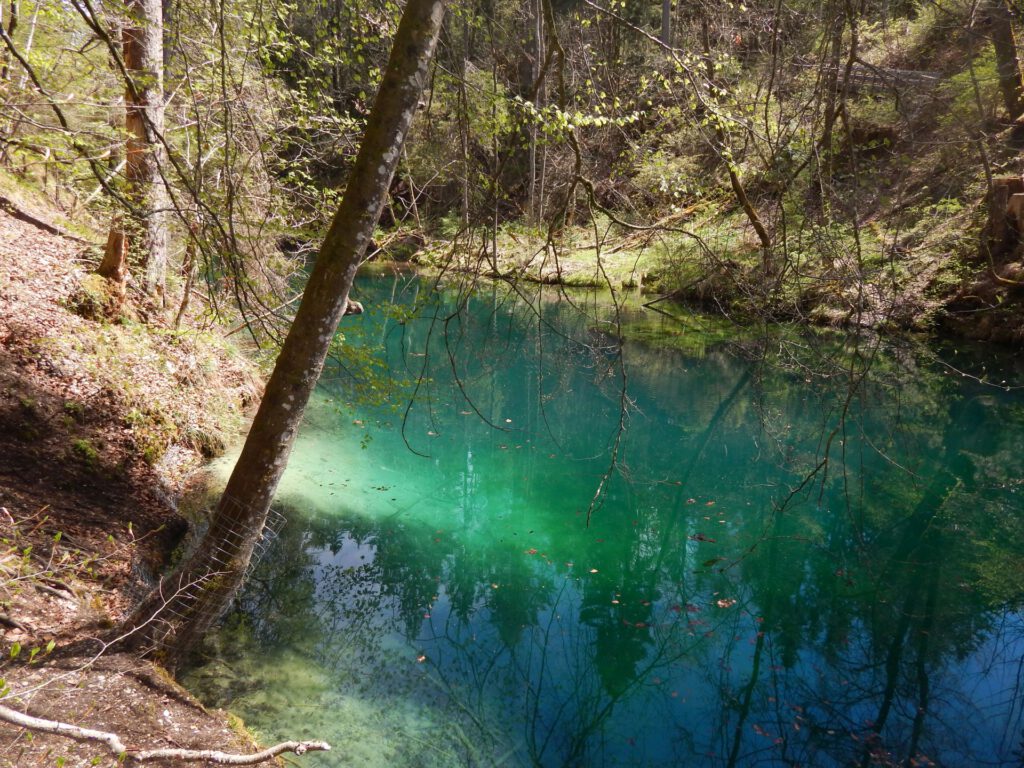 Grünblauer Stausee