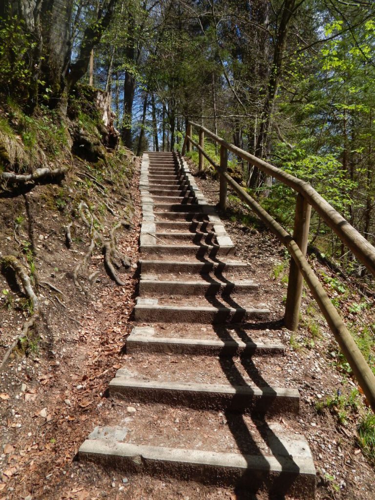 Treppe bei der Teufelsküche